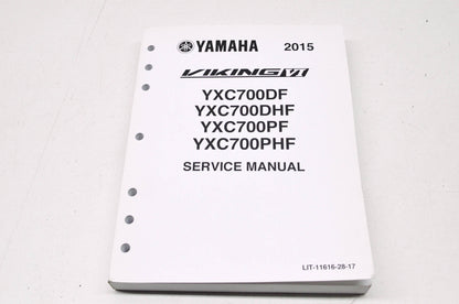 OEM Yamaha LIT-11616-28-17 Assembly Manual 2015 VIKING VI YXC70 NOS
