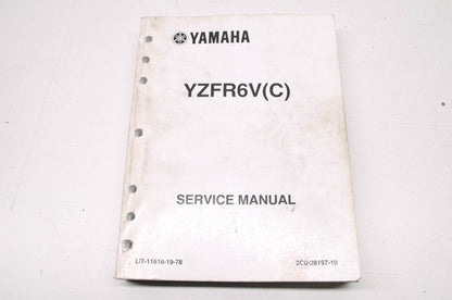 OEM Yamaha LIT-11616-19-78 Service Manual YZFR6V(C)