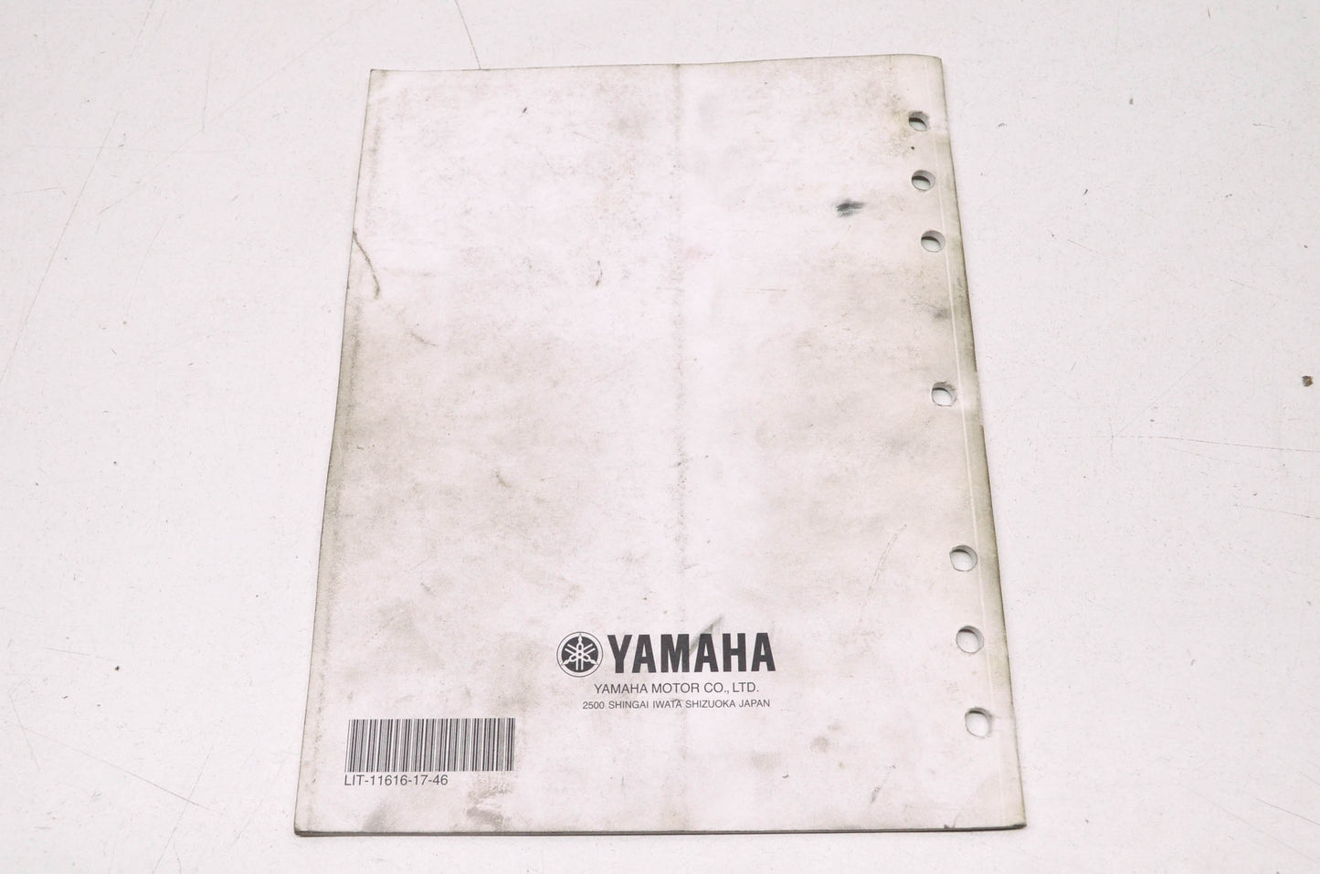 OEM Yamaha LIT-11616-17-46 Service Manual Supplement YZF-R6S(C)