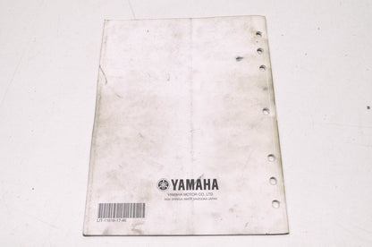 OEM Yamaha LIT-11616-17-46 Service Manual Supplement YZF-R6S(C)
