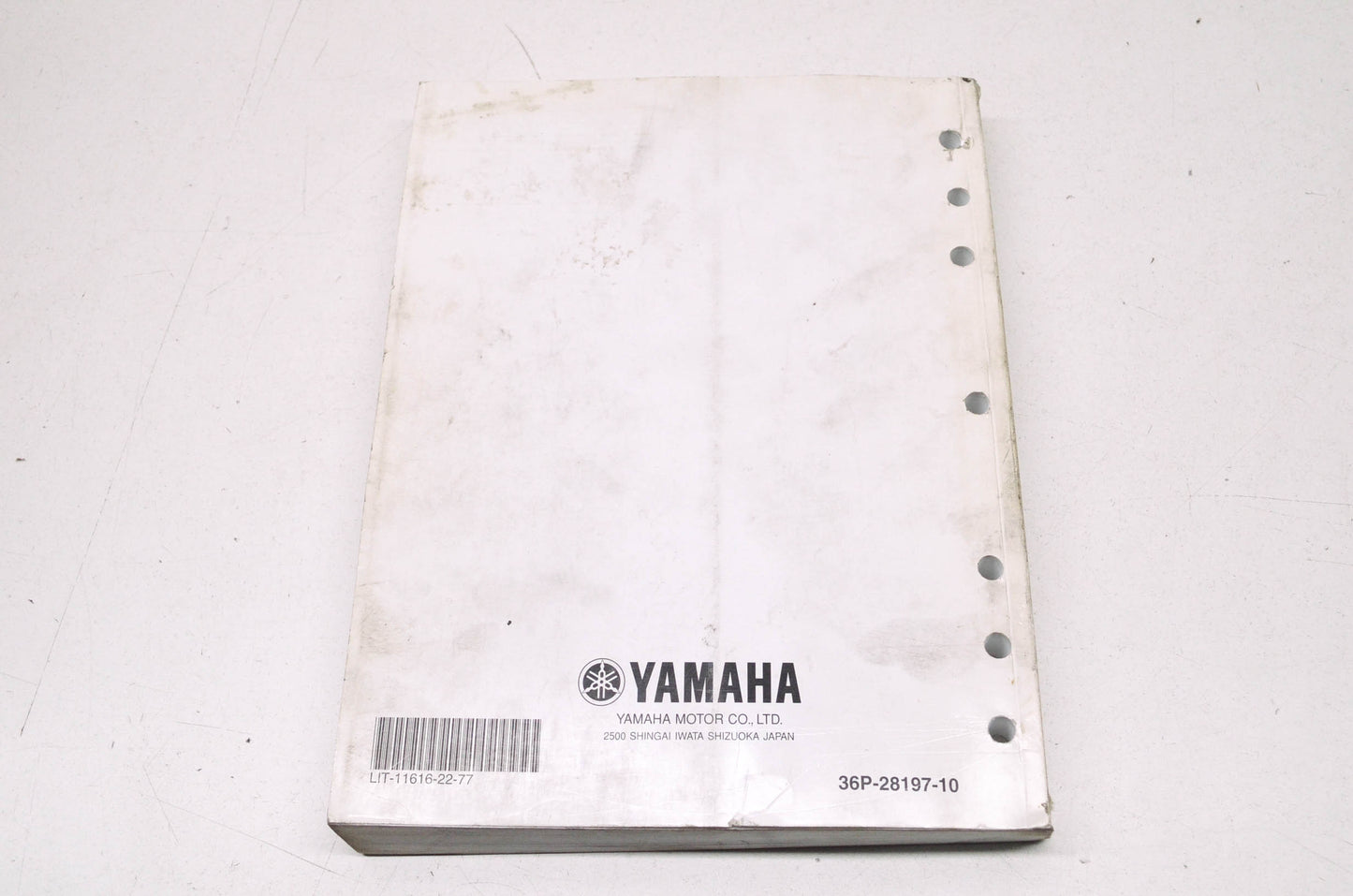 OEM Yamaha LIT-11616-22-77 FZ6RY(C) Service Manual