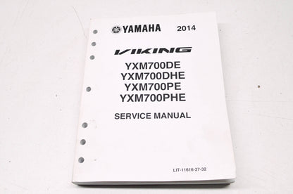 OEM Yamaha 2014 Viking YXM700 Service Manual