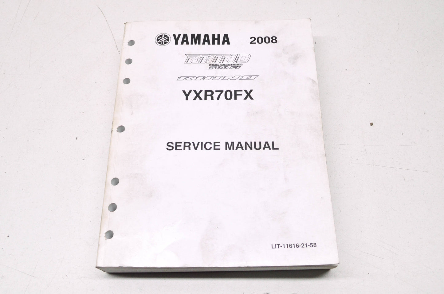 OEM Yamaha LIT-11616-21-58 Service Manual 08 RHINO 700 FI YXR7