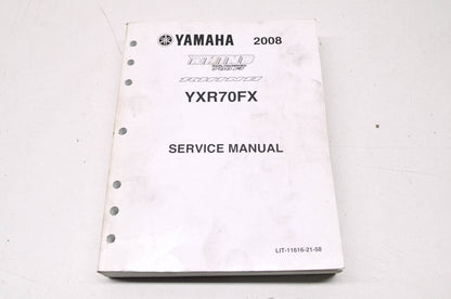 OEM Yamaha LIT-11616-21-58 Service Manual 08 RHINO 700 FI YXR7