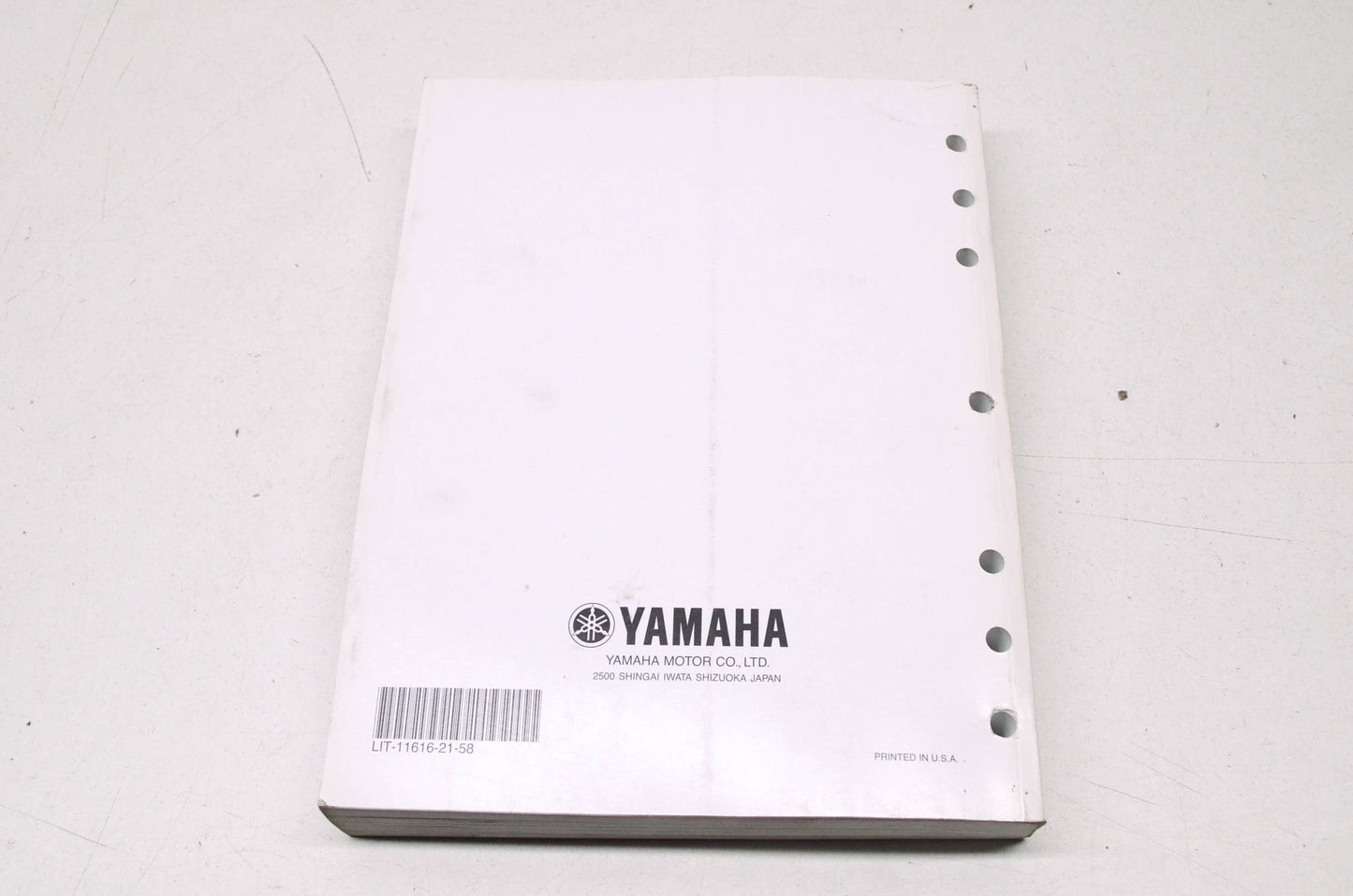 OEM Yamaha LIT-11616-21-58 Service Manual 08 RHINO 700 FI YXR7
