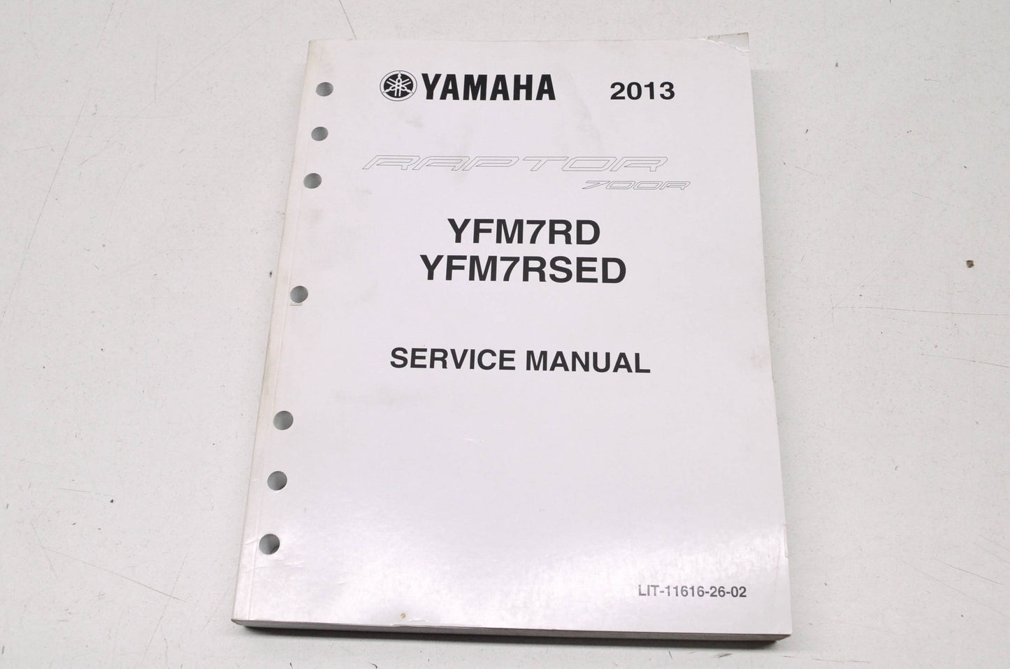 OEM Yamaha LIT-11616-26-02 YFM7RD/RSED Service Manual