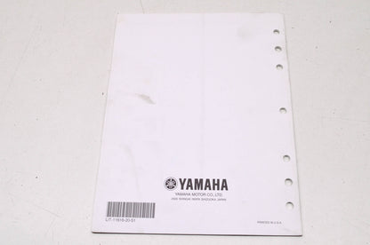 OEM Yamaha LIT-11616-20-51 YXR66FW/FSPW Service Manual Supplement