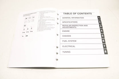 OEM Yamaha LIT-11626-23-44 Owner's Service Manual YZ450FZ NOS