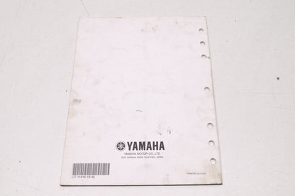 OEM Yamaha LIT-11616-18-46 YXR660FAT Service Manual Supplement