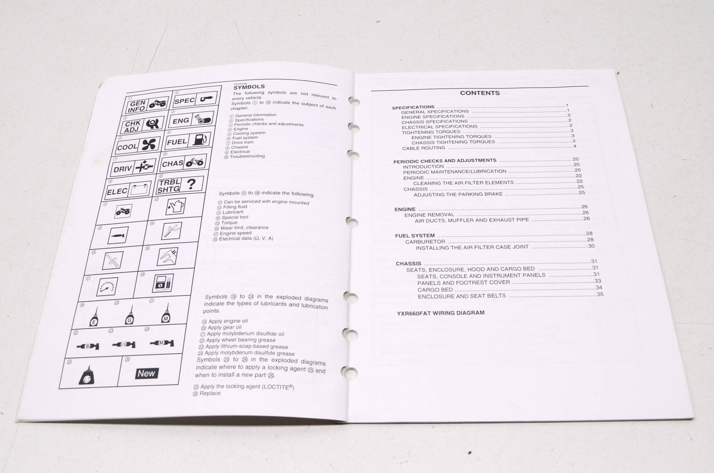 OEM Yamaha LIT-11616-18-46 YXR660FAT Service Manual Supplement