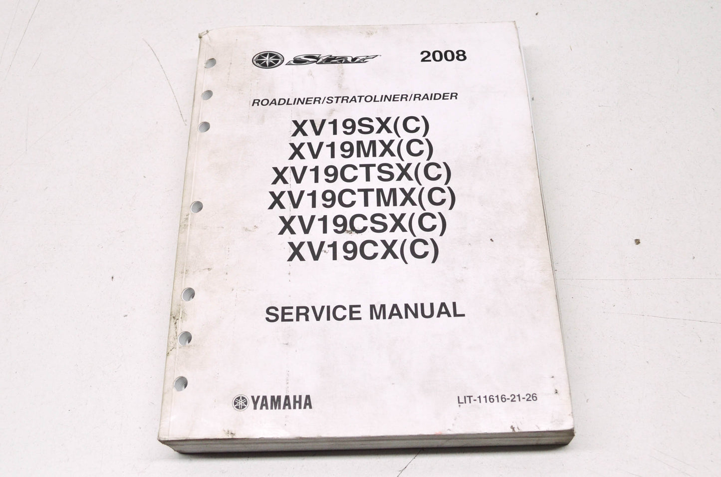 OEM Yamaha LIT-11616-21-26 XV19CX/MX/SX/CSX/CTM Service Manual