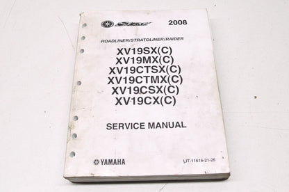OEM Yamaha LIT-11616-21-26 XV19CX/MX/SX/CSX/CTM Service Manual