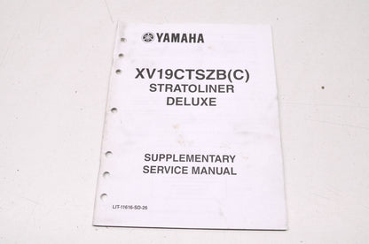 OEM Yamaha LIT-11616-SD-26 Stratoliner Deluxe Supplementary Service Manual