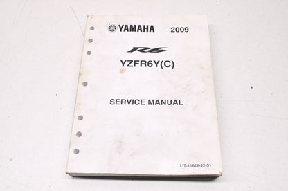OEM Yamaha LIT-11616-22-51 Service Manual YZFR6Y(C)