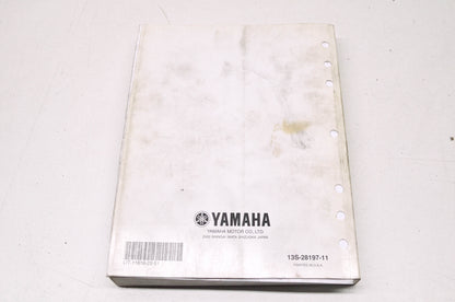 OEM Yamaha LIT-11616-22-51 Service Manual YZFR6Y(C)