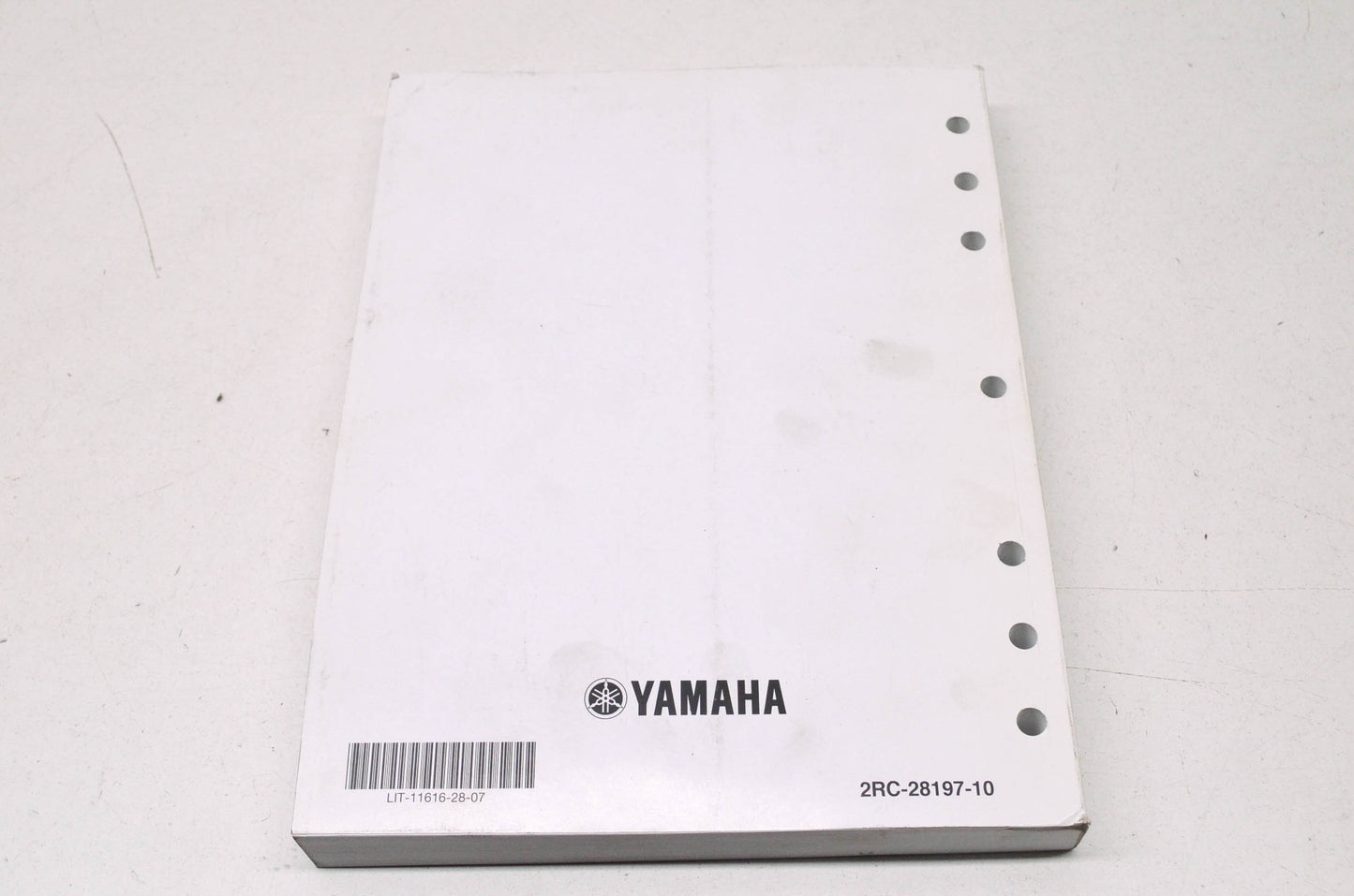 OEM Yamaha LIT-11616-28-07 Service Manual 2015 FZ07 NOS