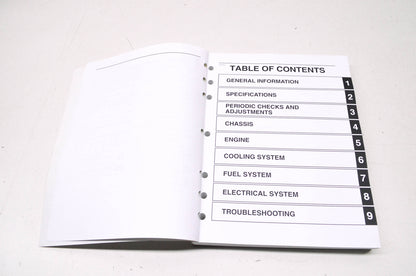 OEM Yamaha LIT-11616-28-07 Service Manual 2015 FZ07 NOS