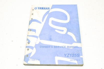 OEM Yamaha LIT-11626-17-37 YZ125S Owner's Service Manual