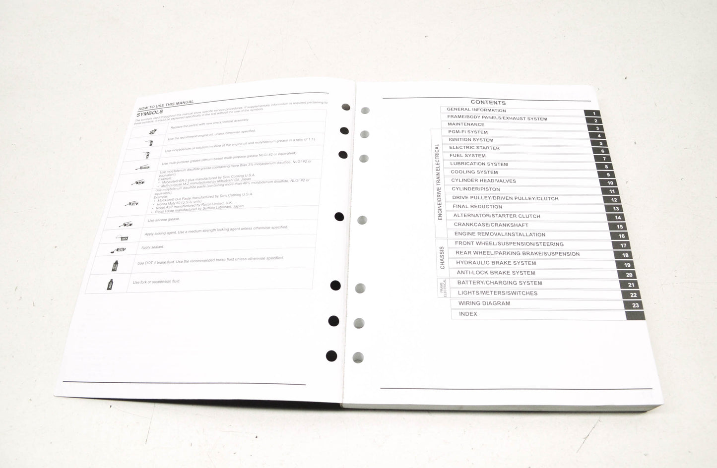 OEM Honda 2014-2016 NSS300/A Service Manual