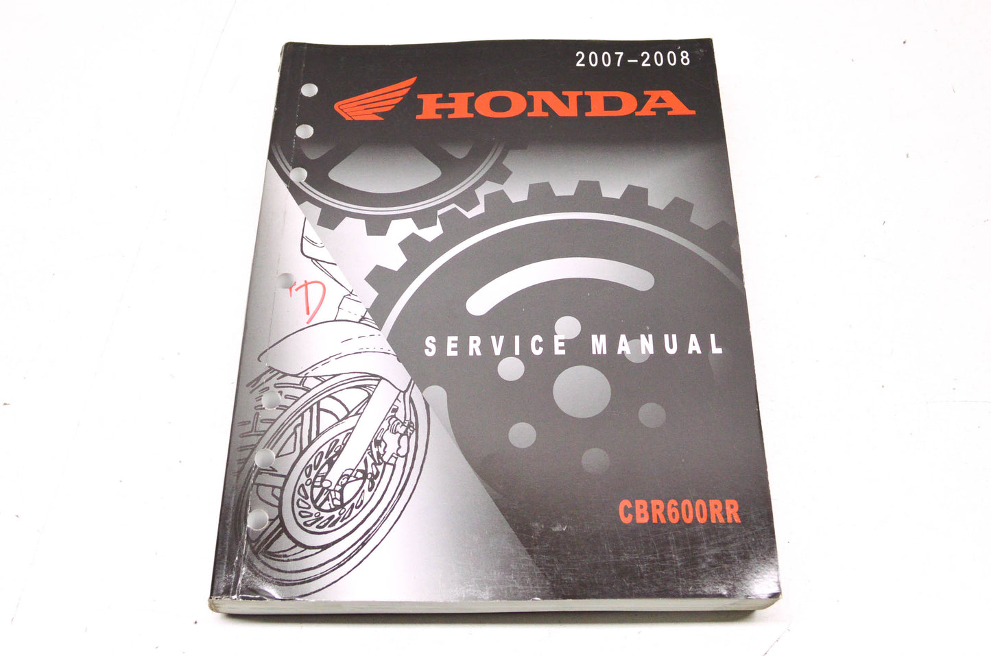 OEM Honda 61MFJ01 Service Manual CBR600RR 07-08