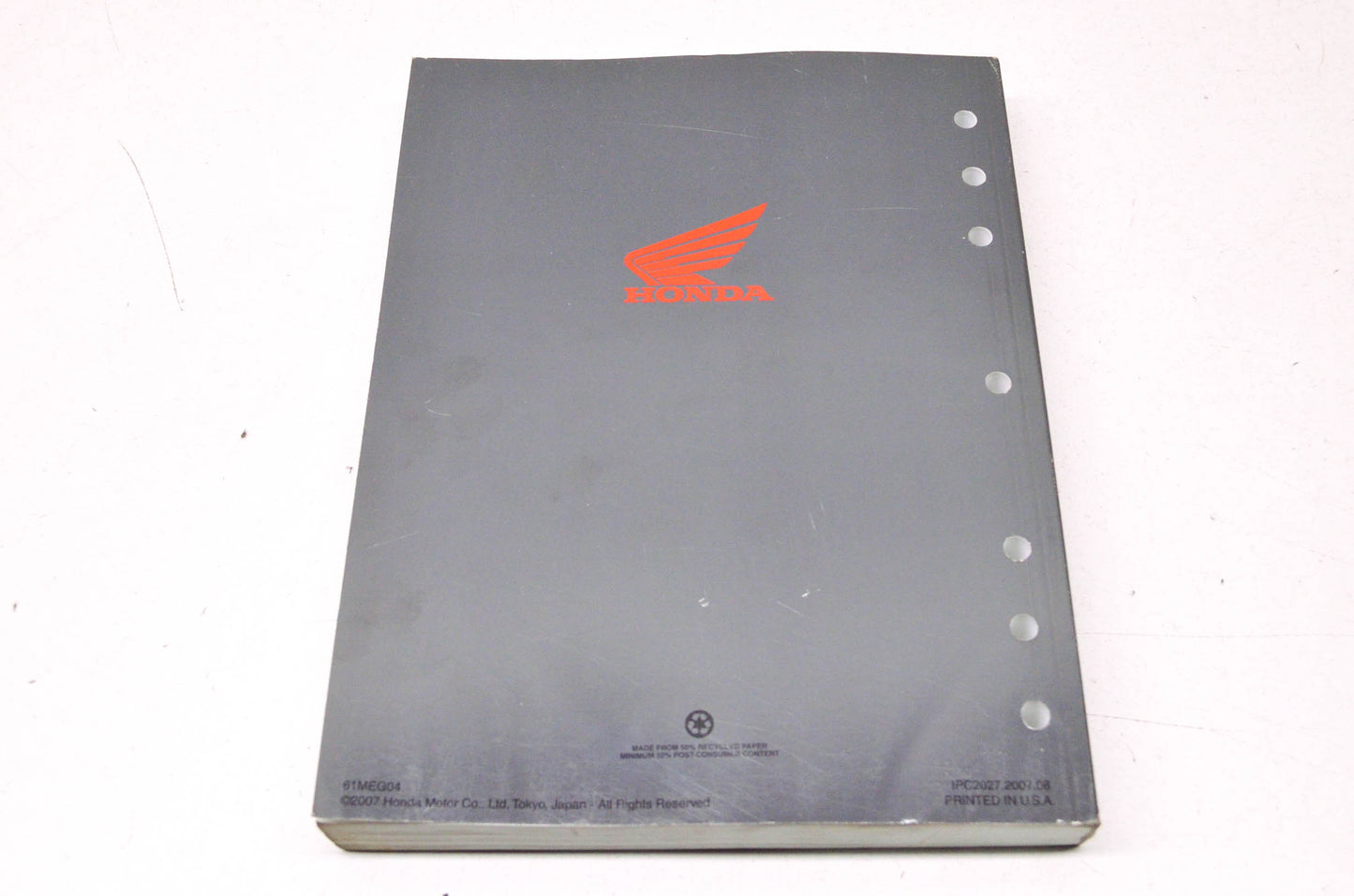 OEM Honda 2004-2008 VT750C Shadow Aero Service Manual