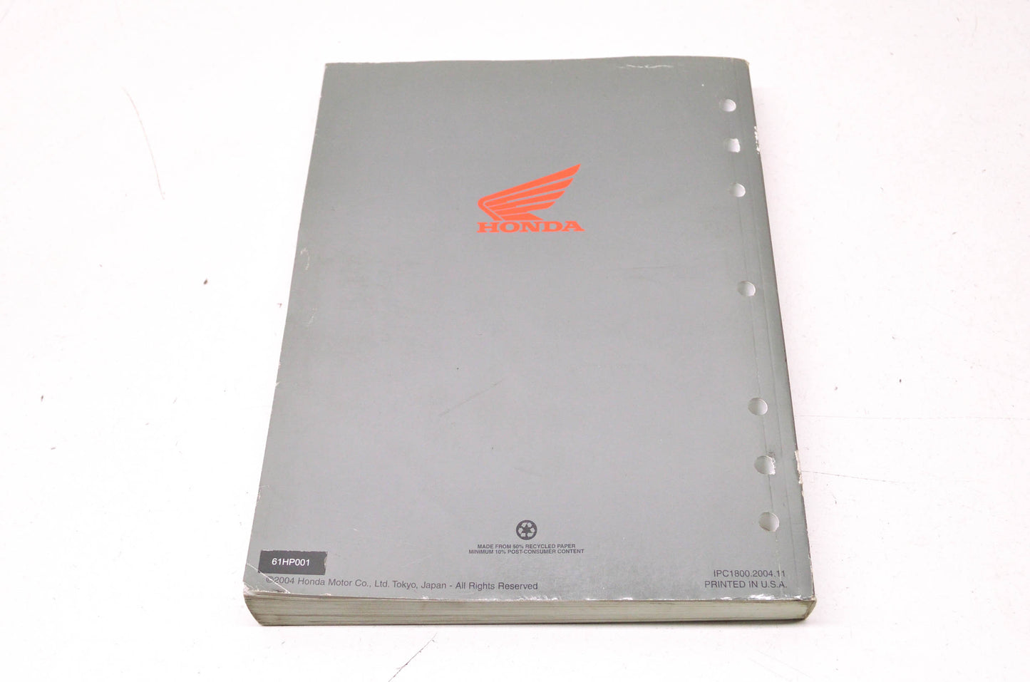 OEM Honda 2005-2006 TRX500FE/FM/TM Fourtrax Foreman Service Manual