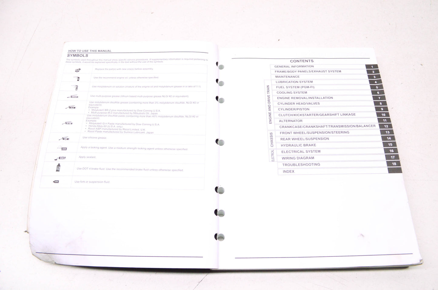 OEM Honda 61KRN53 Service Manual CRF250R SM10-13