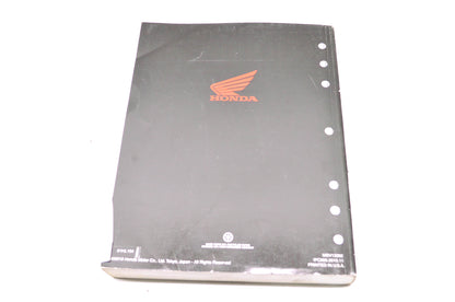 OEM Honda 2009-2013 MUV700 Big Red Service Manual