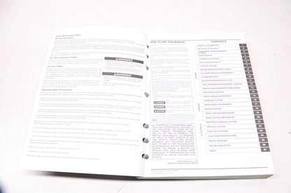 OEM Honda 61HL100 MUV 09 Service Manual