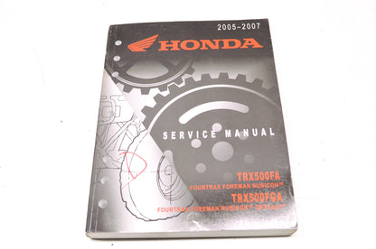 OEM Honda 61HN252 Service Manual TRX500 05-07