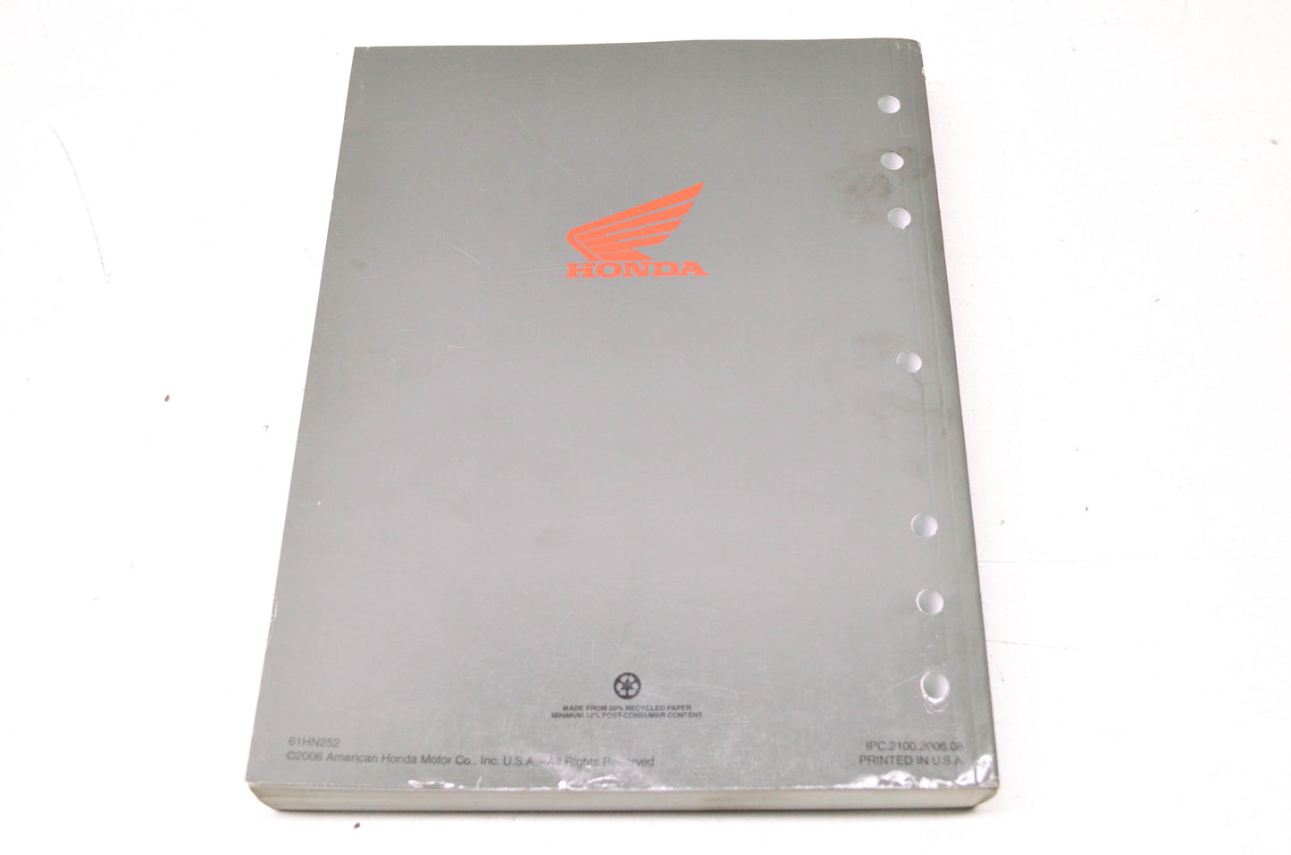 OEM Honda 61HN252 Service Manual TRX500 05-07