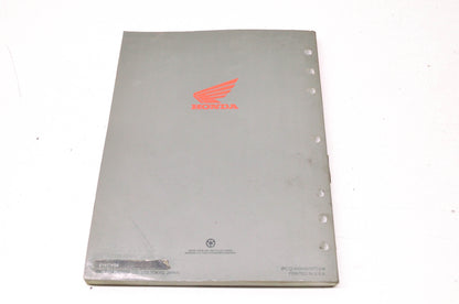 OEM Honda 1996-2003 XR400R Service Manual
