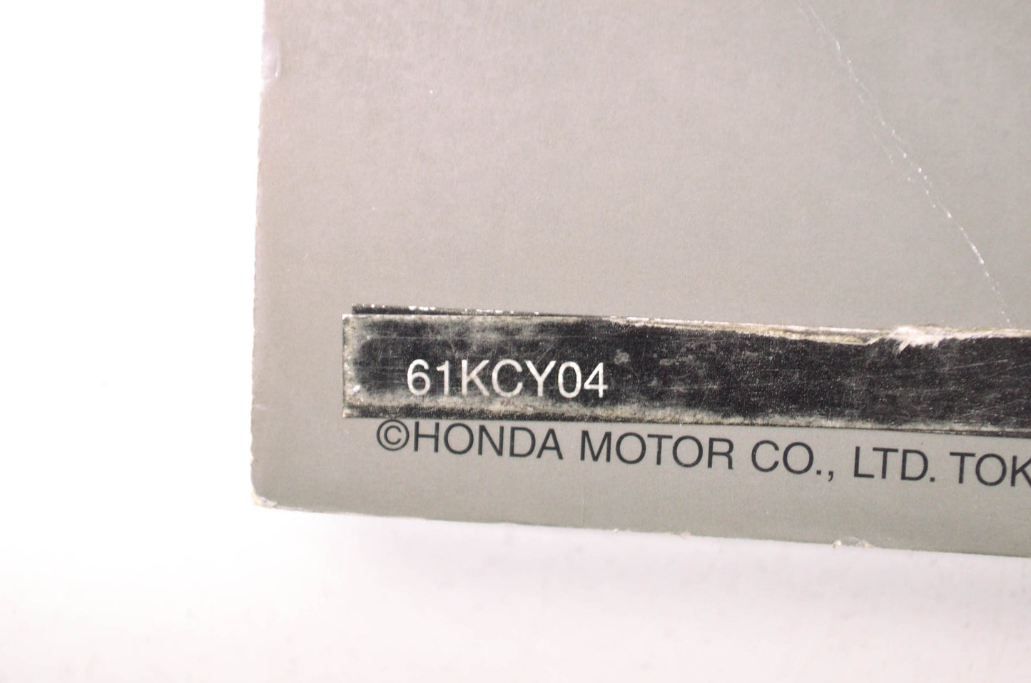 OEM Honda 1996-2003 XR400R Service Manual