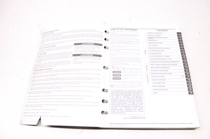 OEM Honda 2005-2014 TRX400EX Service Manual