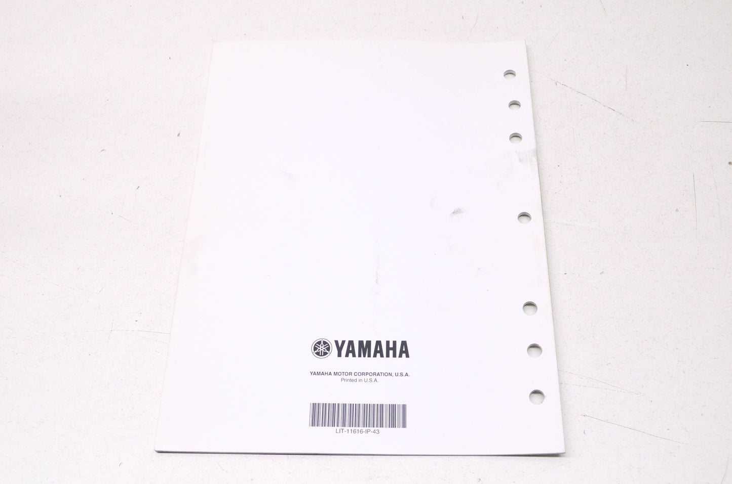 OEM Yamaha LIT-11616-IP-43 XVZ13TFSA(C) Service Manual Supplement