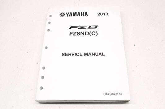 OEM Yamaha LIT-11616-26-55 FZ8ND(C) Service Manual NOS