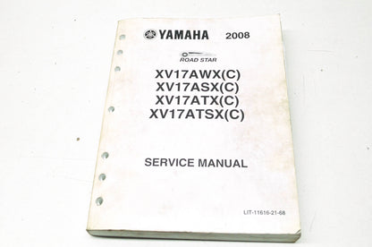 OEM Yamaha 2008 Road Star Service Manual
