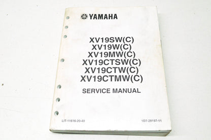 OEM Yamaha LIT-11616-20-40 XV19W/MW/SW/TSW/CTW Service Manual