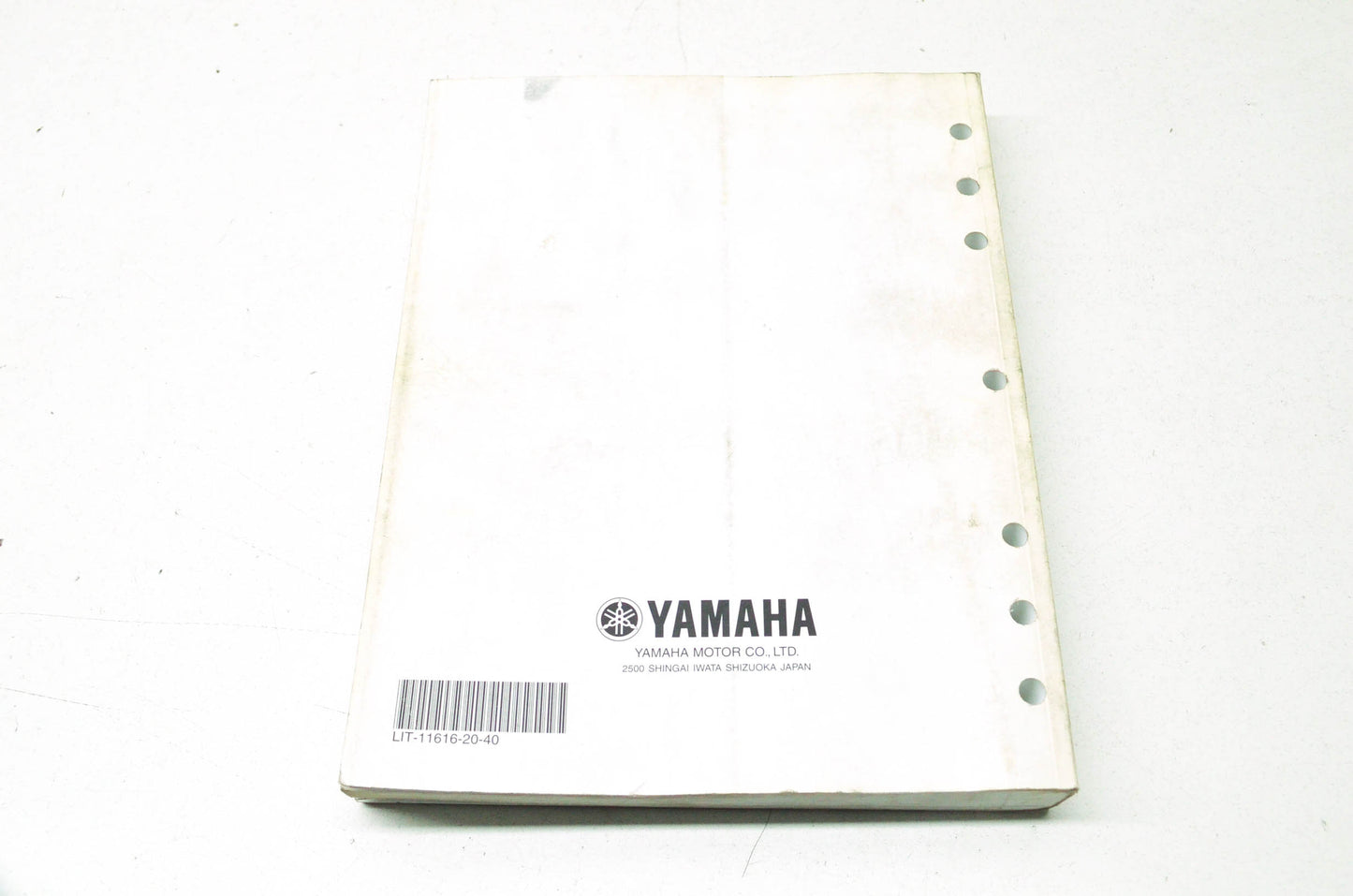 OEM Yamaha LIT-11616-20-40 XV19W/MW/SW/TSW/CTW Service Manual