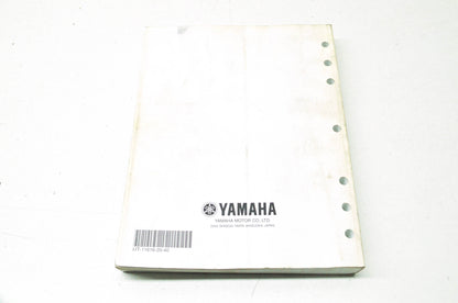 OEM Yamaha LIT-11616-20-40 XV19W/MW/SW/TSW/CTW Service Manual