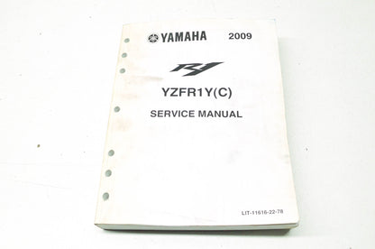OEM Yamaha LIT-11616-22-78 Service Manual YZFR1Y(C)