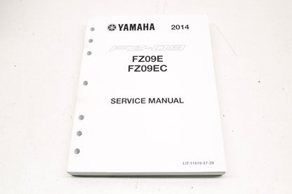 New OEM Yamaha 2014 FZ-09 Service Manual NOS