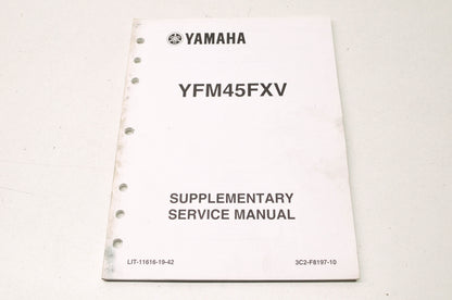 OEM Yamaha LIT-11616-19-42 YFM45FXV WOLVERINE 4 Serv. Manual