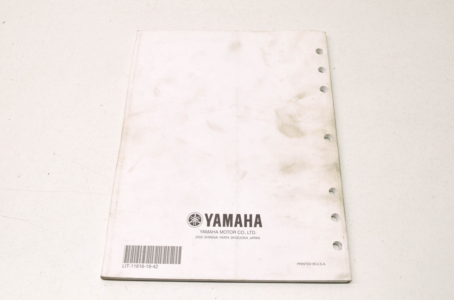 OEM Yamaha LIT-11616-19-42 YFM45FXV WOLVERINE 4 Serv. Manual
