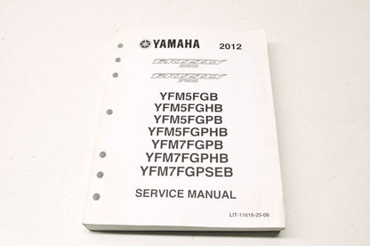 OEM Yamaha LIT-11616-25-06 YFM5FGB/FGHB/ FGPB/ Service Manual NOS