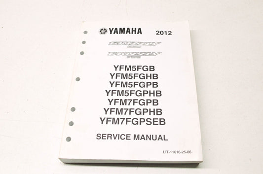 OEM Yamaha LIT-11616-25-06 YFM5FGB/FGHB/ FGPB/ Service Manual NOS