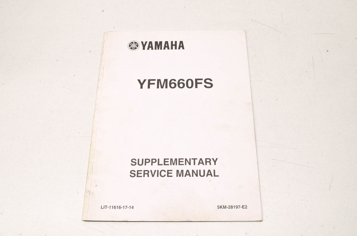 OEM Yamaha LIT-11616-17-14 YFM660FS Service Manual Supplement