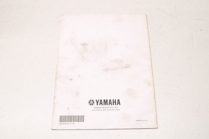 OEM Yamaha LIT-11616-17-14 YFM660FS Service Manual Supplement