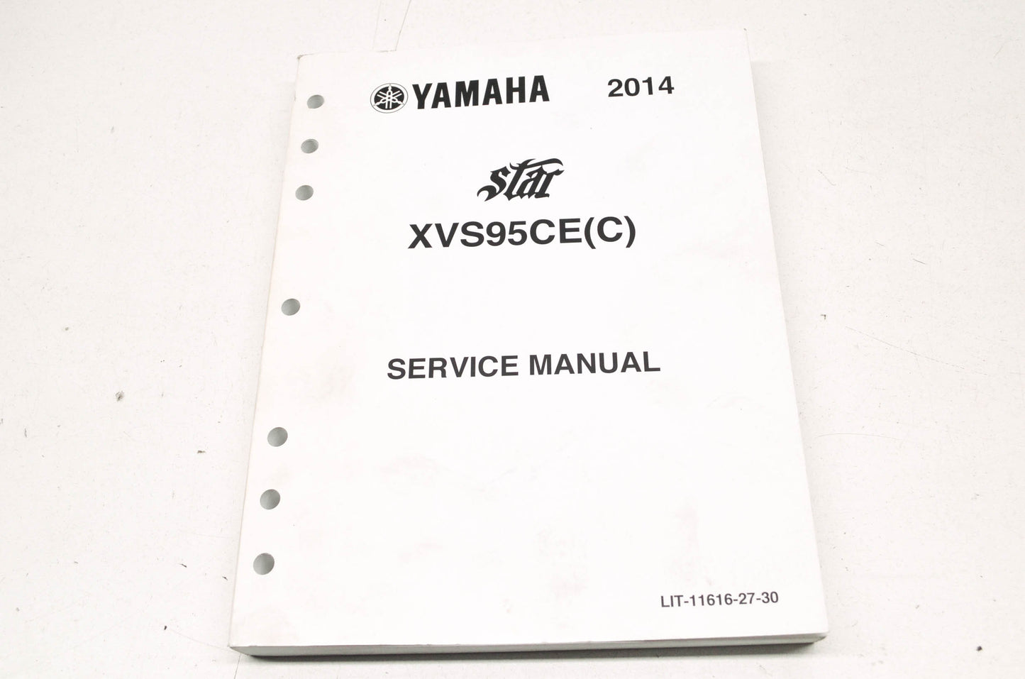 OEM Yamaha LIT-11616-27-30 XVS95CE(C) STAR Service Manual NOS