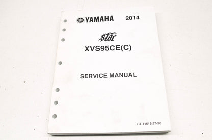 OEM Yamaha LIT-11616-27-30 XVS95CE(C) STAR Service Manual NOS